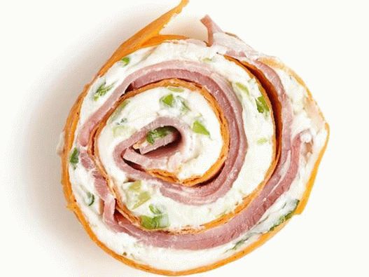 اللوالب مع لحم الخنزير