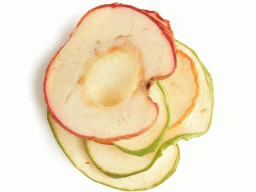 التفاح المجفف