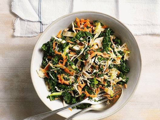 سلطة بطيئة كول مع الملفوف Kale (رقم 14)