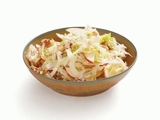 سلطة بطيئة كول مع سافوي الملفوف ، أبل والشمر (رقم 20)