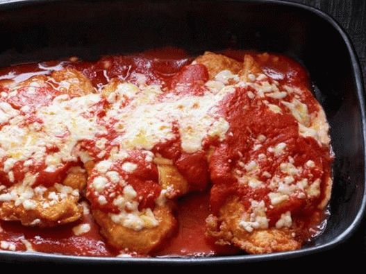 دجاج البارميزان الكلاسيكي