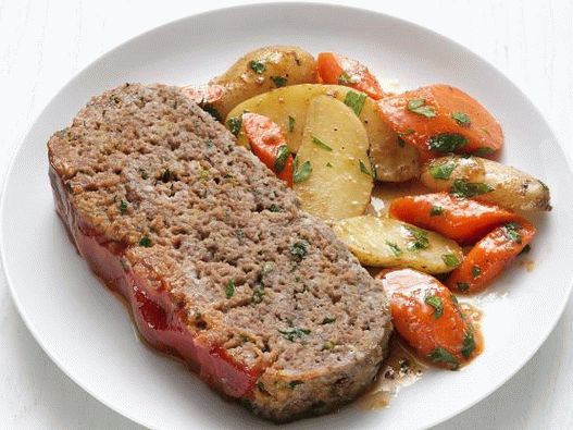 صورة من اللحم الأمريكي (Mitlof) في طباخ بطيء