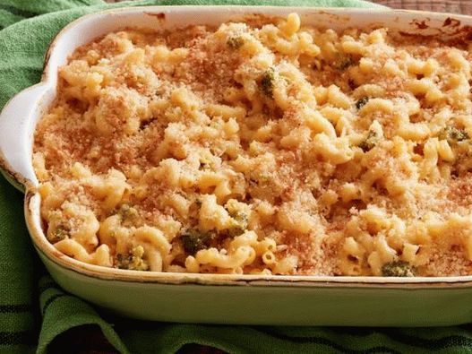 صورة الطبق - جبن ماكين - المكرونة بالبروكلي والجبن