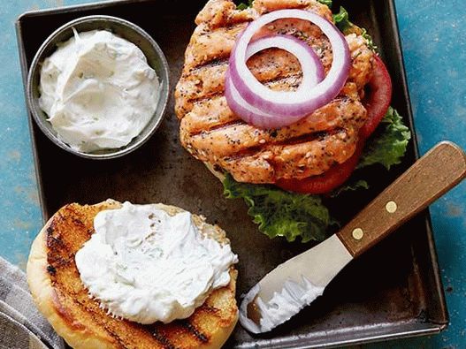 Photo Salmon Burgers