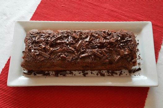 صورة لكعكة الشوكولاتة ذات الرغوة الرباعية