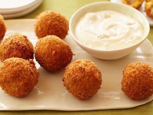 صورة الطبق - كرات الدجاج بالجبن
