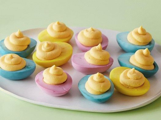 البيض المحشو بالصور