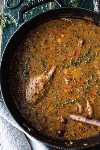 فوتو جامبو مع الدجاج أو الشواء الديك الرومي