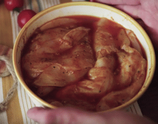 الجيروسكوب مع الدجاج