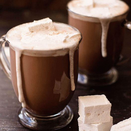 Photo Hot Chocolate with Marshmallows محلية الصنع