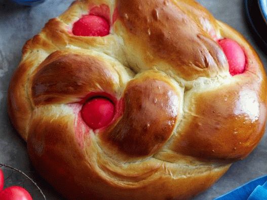 صور خبز عيد الفصح اليوناني