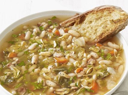 شوربة الصور الإيطالية الكثيفة