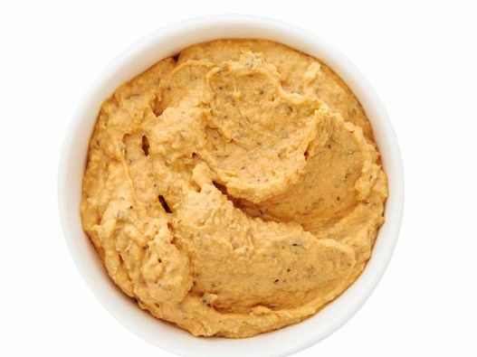 صورة الحمص بنكهة البيتزا