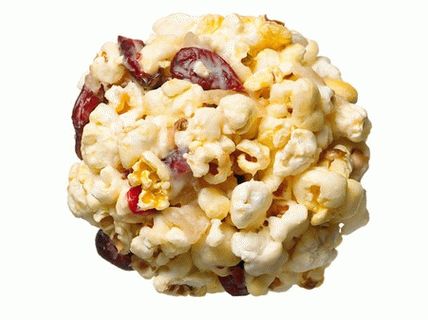 Photo Ginger-Cranberry Popcorn Balls