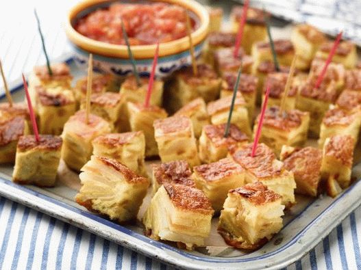 صور التورتيا الإسبانية كانابيس