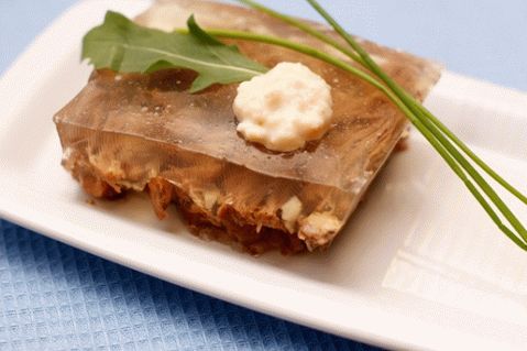 كيف لطهي اللحم الهلام في لحم