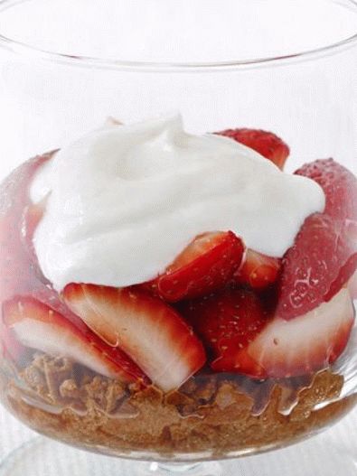 Photo Strawberry Parfait