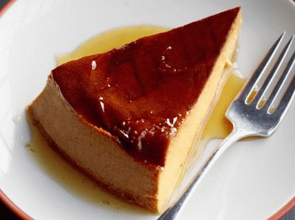 Photo Coffee-flan flan