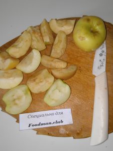 التفاح المطهي
