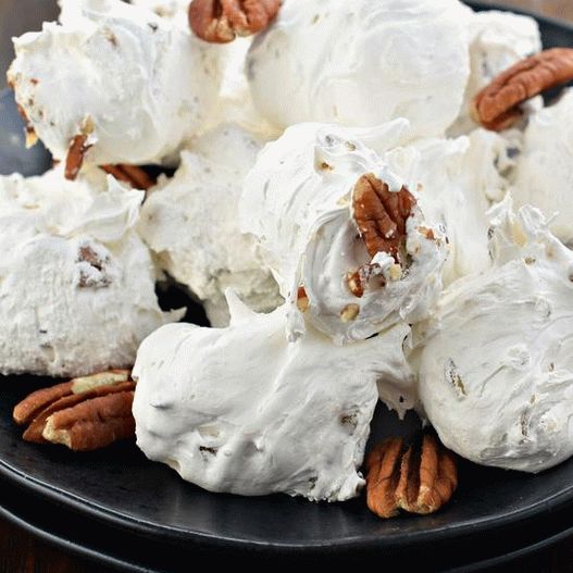 فوتو نوغة للحلويات مع المكسرات