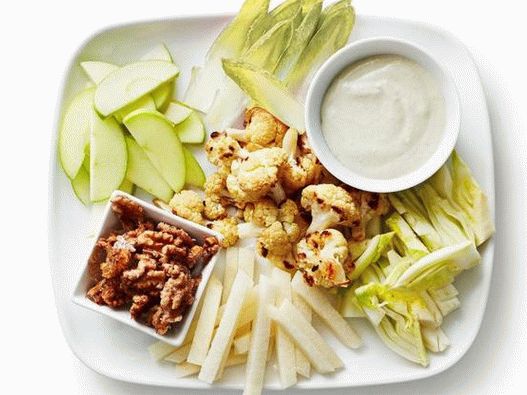 فوتو فود مع تراجع من الجبن الأزرق