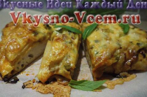 صدر دجاج بالفطر