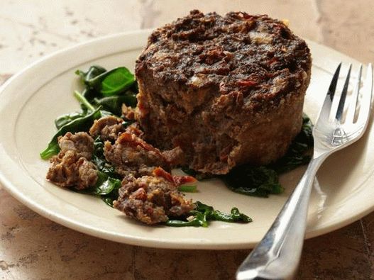 فطر ميتلوف مع الطماطم المجففة بالشمس