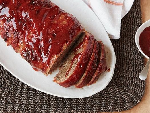 خبز اللحم في الفرن