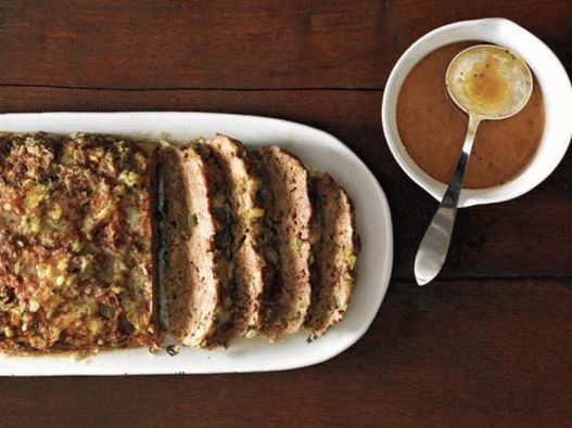 لحم خبز بالثوم