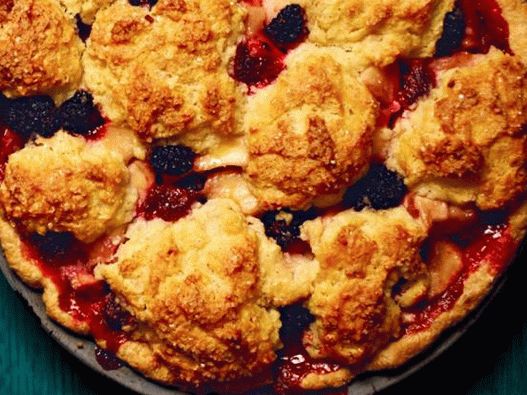 التصوير الفوتوغرافي للأطباق - Apple Cobbler