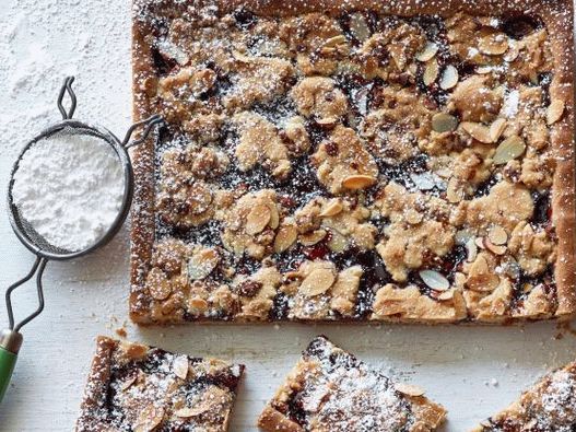 Photo Raspberry تنهار مع حلويات shortcrust