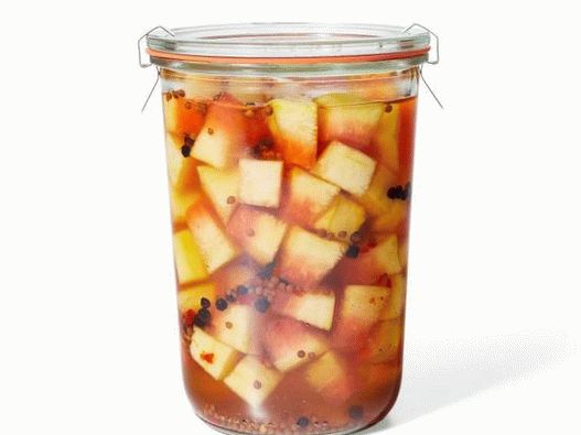 قشور البطيخ الحلو المخلل بالصور