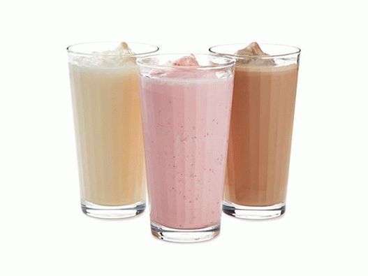 اللبن اللبن المصنوع من الآيس كريم