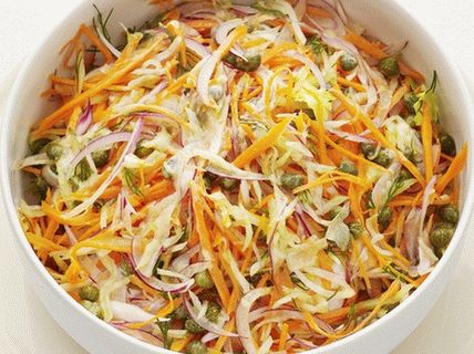 Photo Carrot Salad with Capers