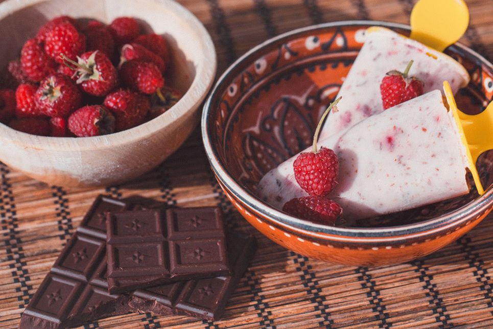 الآيس كريم الزبادي