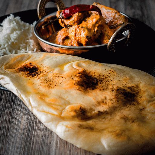 فوتو نان - كيك الخميرة الهندية