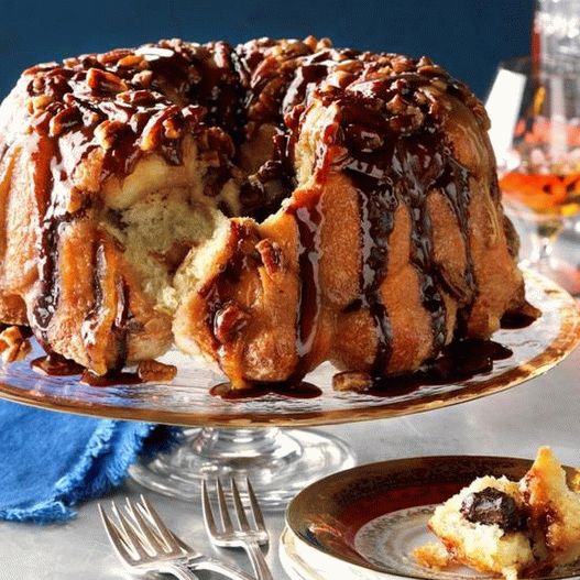 فوتو مانكي الخبز مع القرفة والسكر