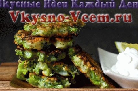 الفطائر الاسكواش مع البروكلي