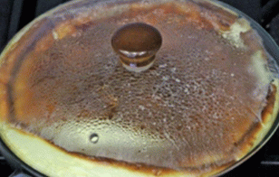 عجة بالكريمة الحامضة