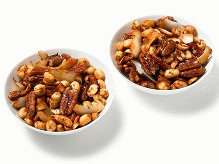 صور المكسرات مع جوز الهند خبز مع جارا ماسالا