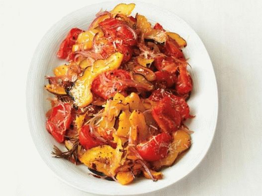 صورة الطبق - القرع المطبوخ مع الطماطم