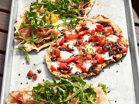 بيتزا مشوية