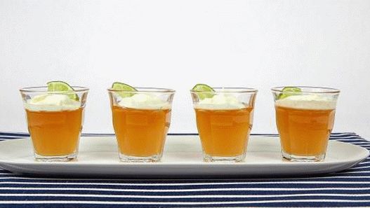 Photo Beer jelly in glasses