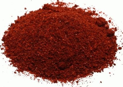 فوتو تشيلي باودر - التوابل مع الفلفل الحار