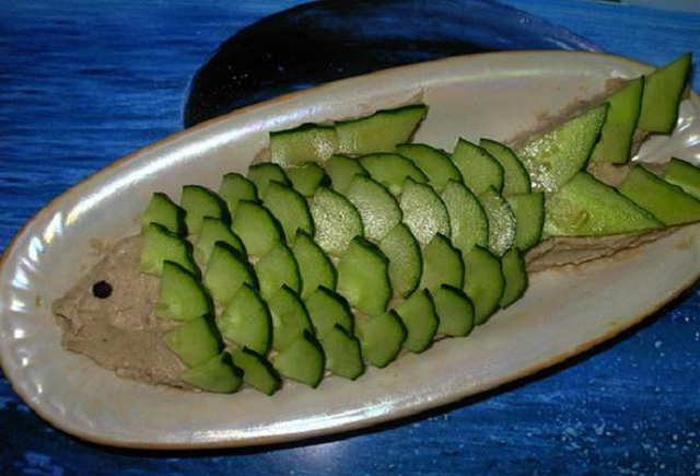 لحم الرنجة بسيط