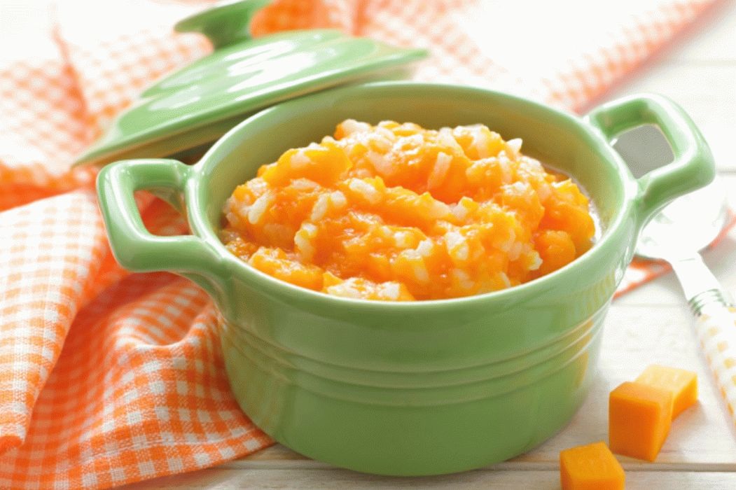 عصيدة الدخن مع اليقطين