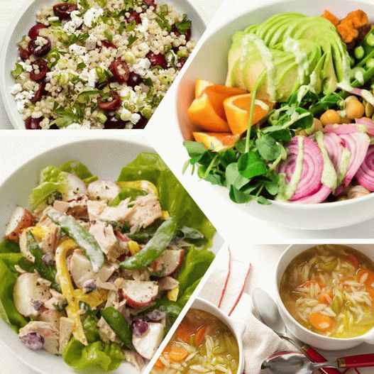 وصفات للوجبات الصحية لتناول طعام الغداء