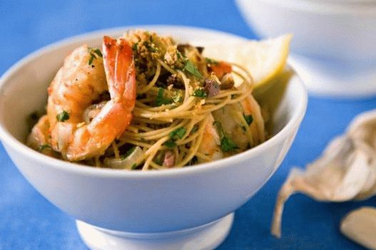 روبيان شامبي في صلصة خفيفة