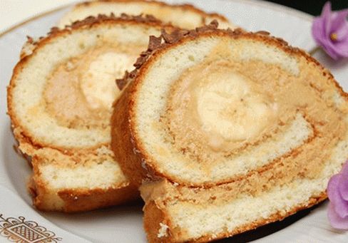 لفة الحليب المكثف