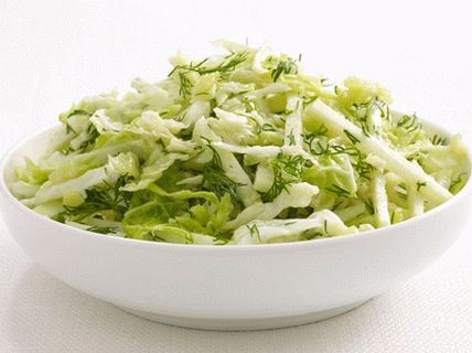 Photo Kohlrabi and Savoy الملفوف سلطة